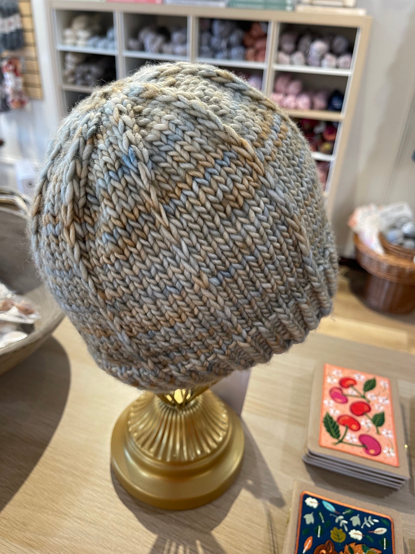 Beginning Knitting Class Hat - November