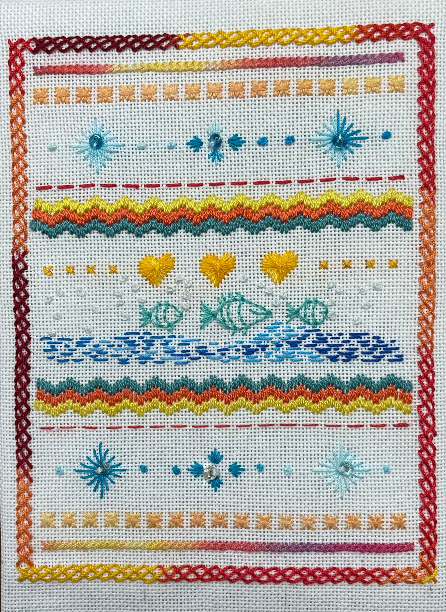 Embroidery Sampler Class