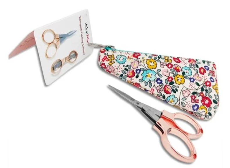 Knit Pro Folding Scissors Rose Gold