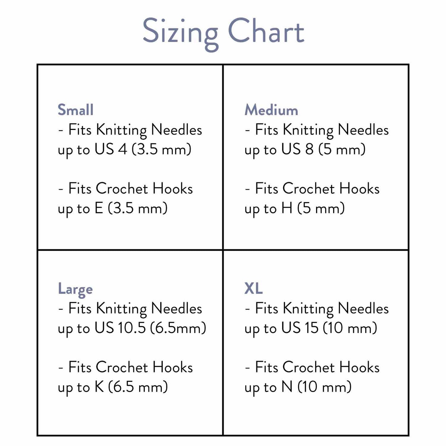 Yarn Ball Knitting Row Counter: XL (up to US 15 needle / N hook)