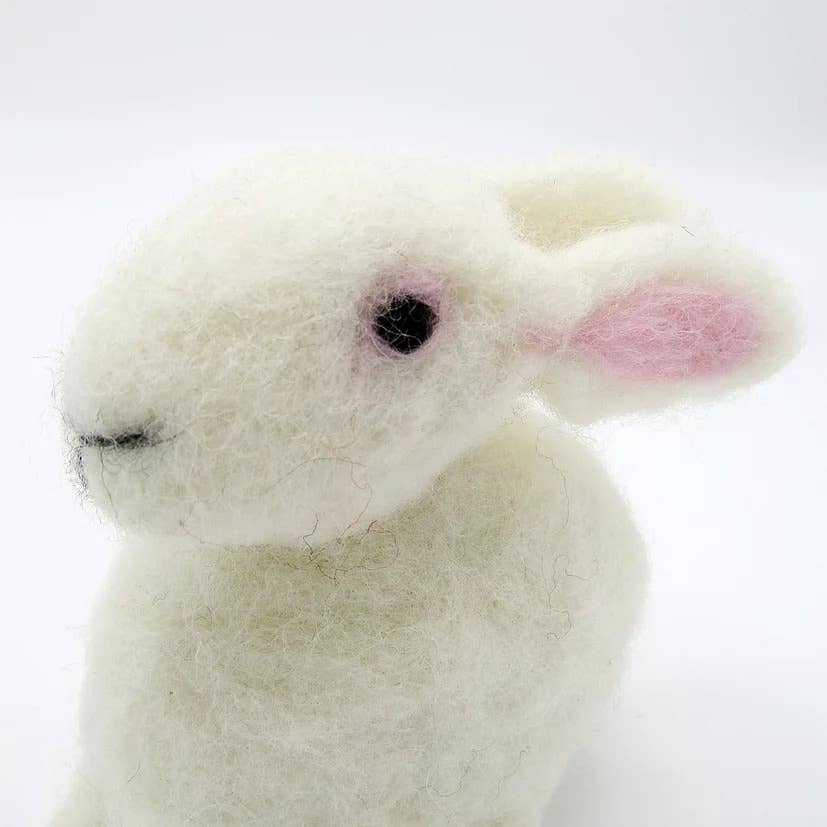 Bunny - Needle Felting Kit: With Foam