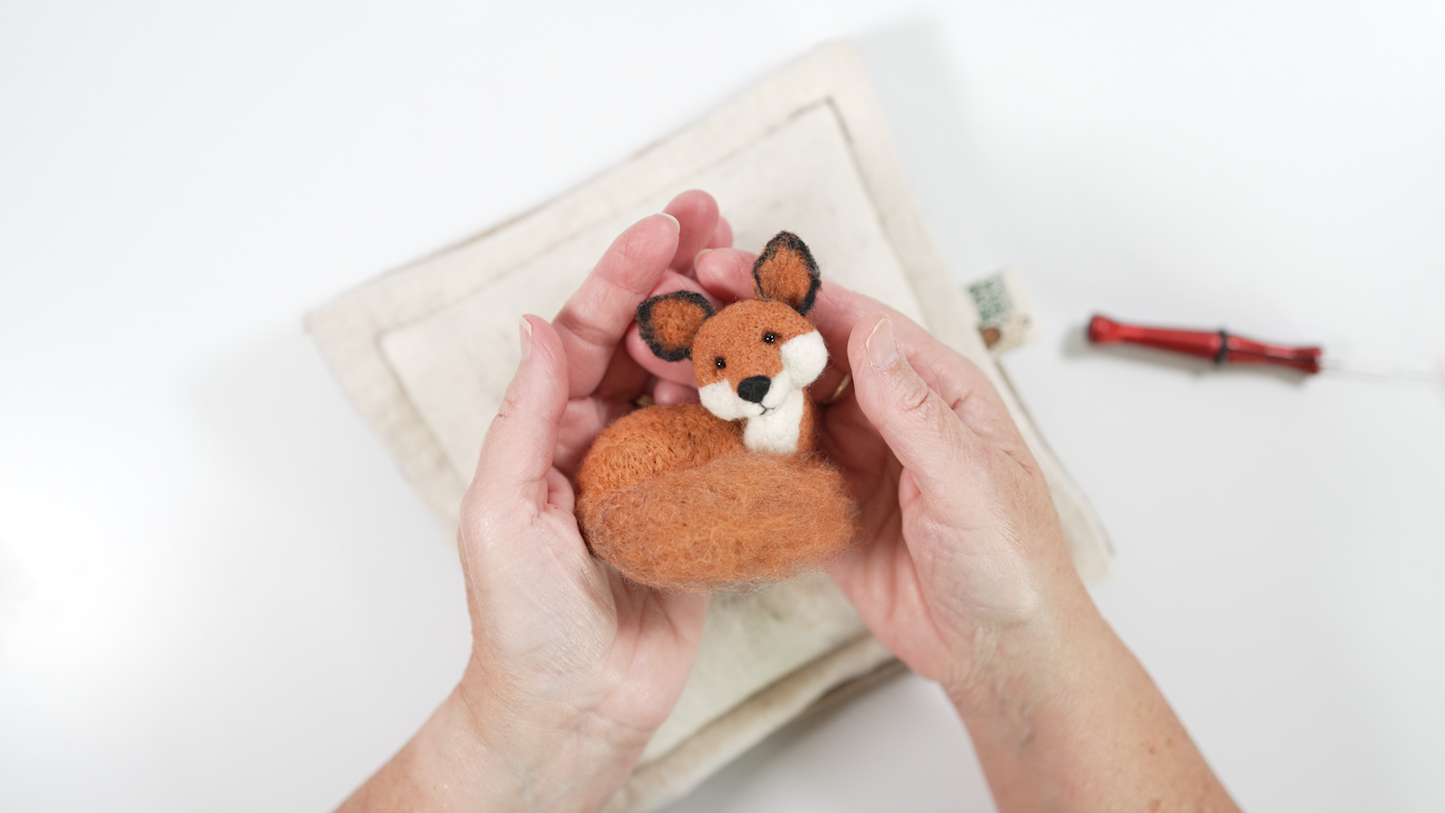 Fox Needle Felting Kit : Foam Cushion