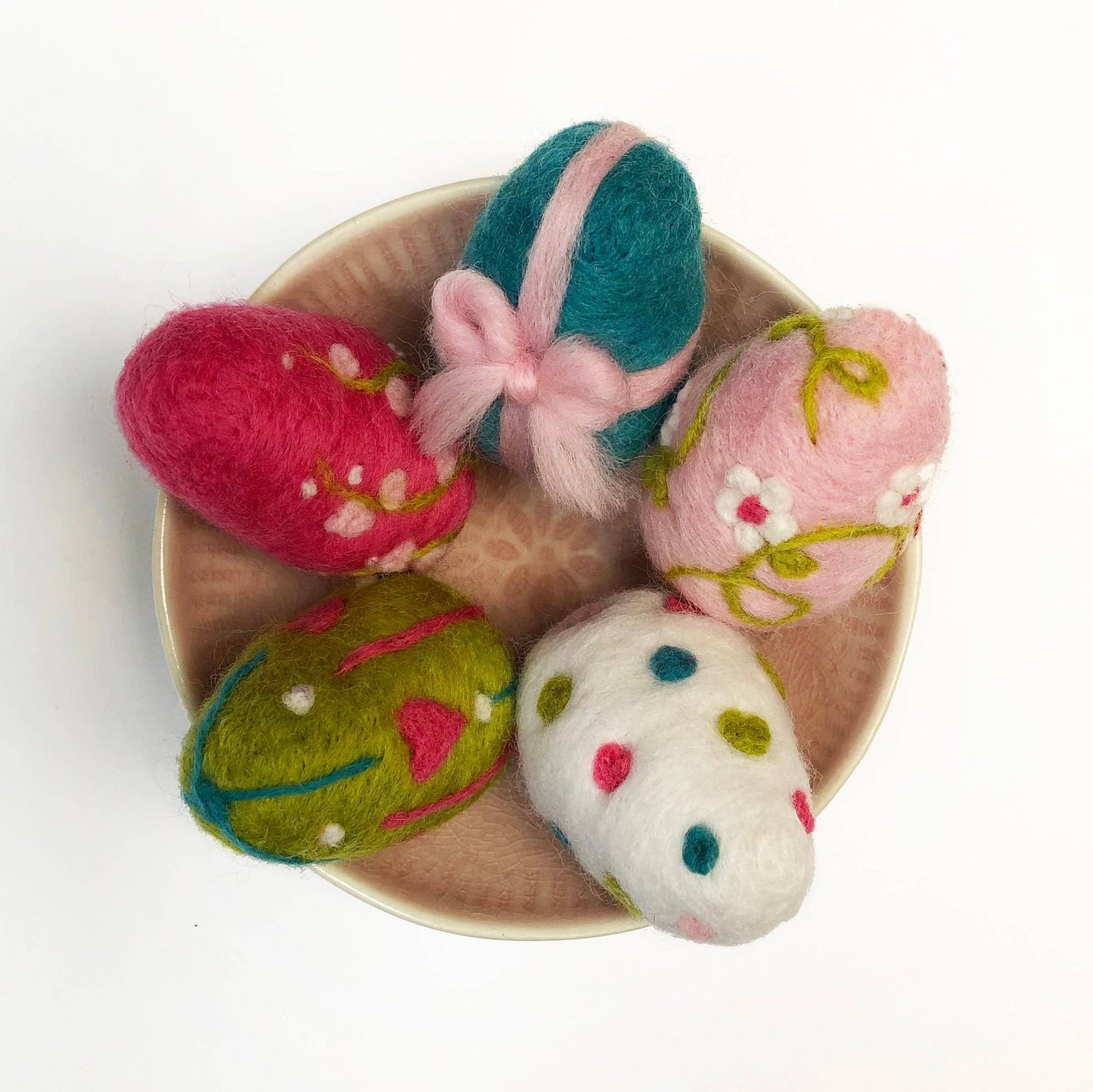Needle Felting Kit - Easter Eggs