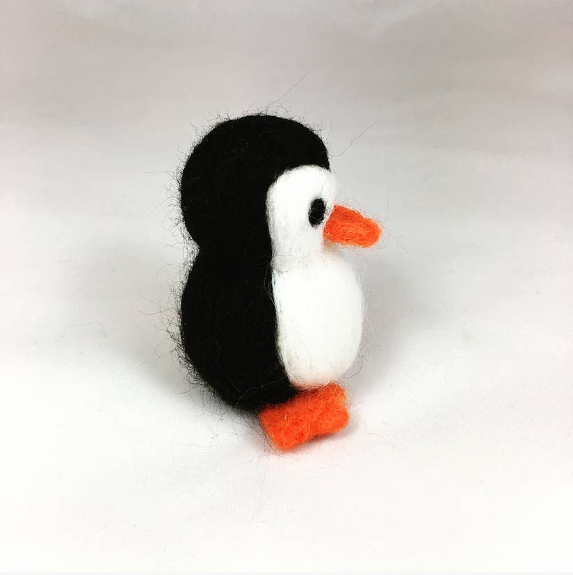 Penguin - Needle Felting Kit: With Foam