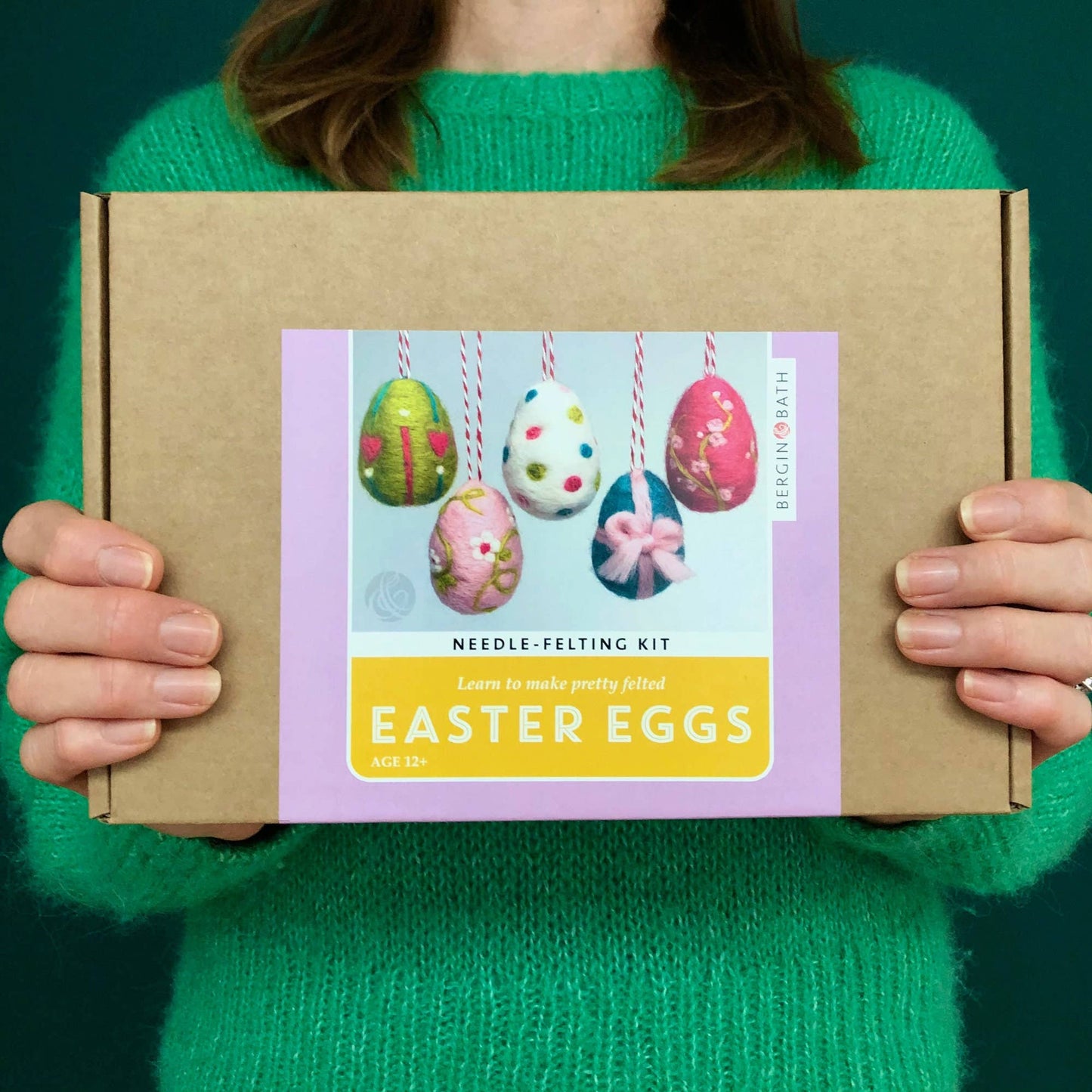 Needle Felting Kit - Easter Eggs