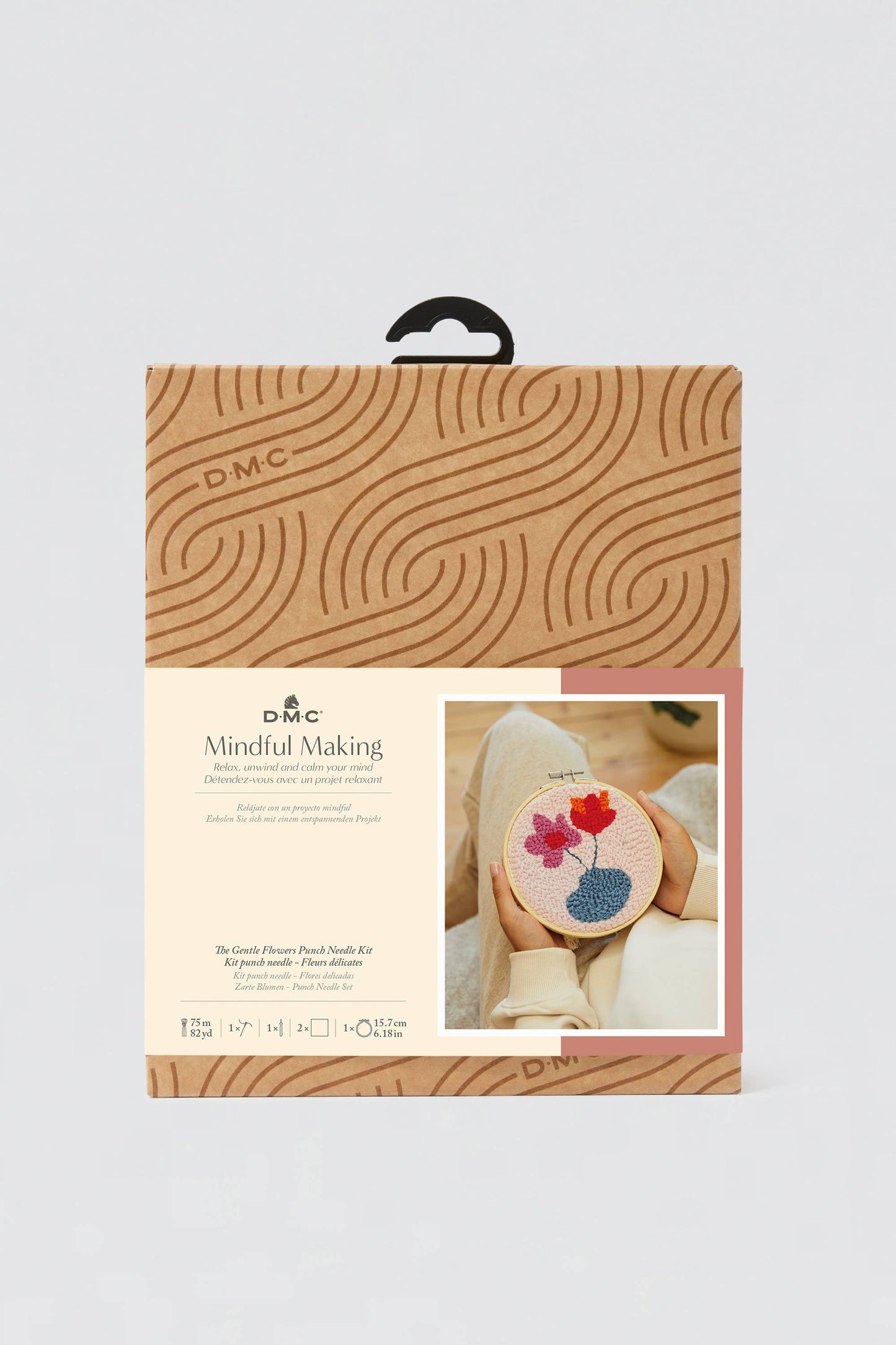 The Gentle Flowers Punch Needle Kit-PN005KS