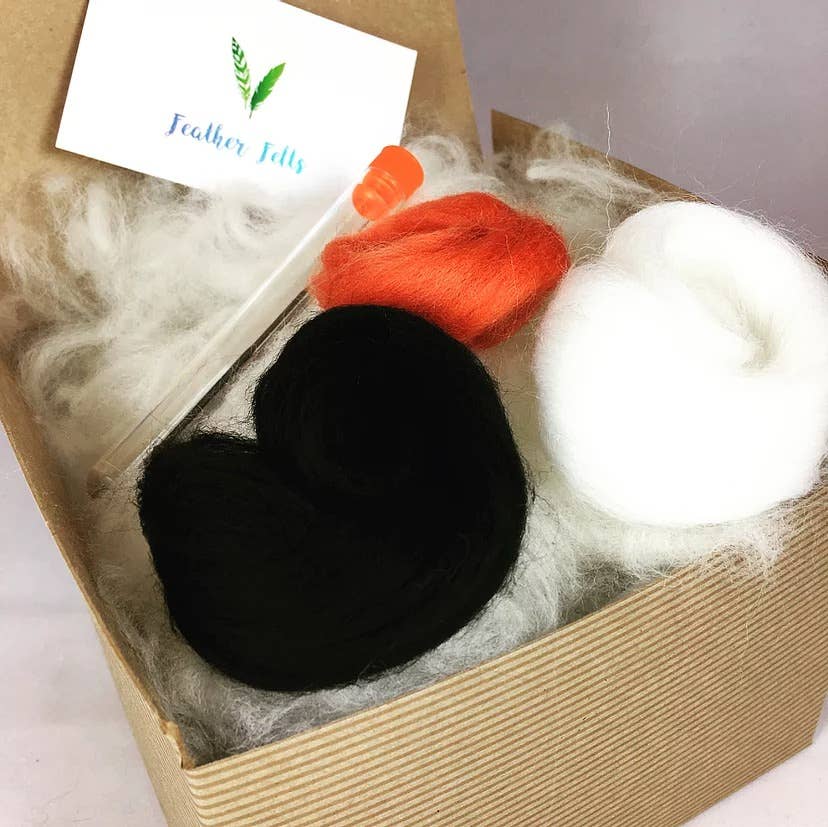 Penguin - Needle Felting Kit: With Foam