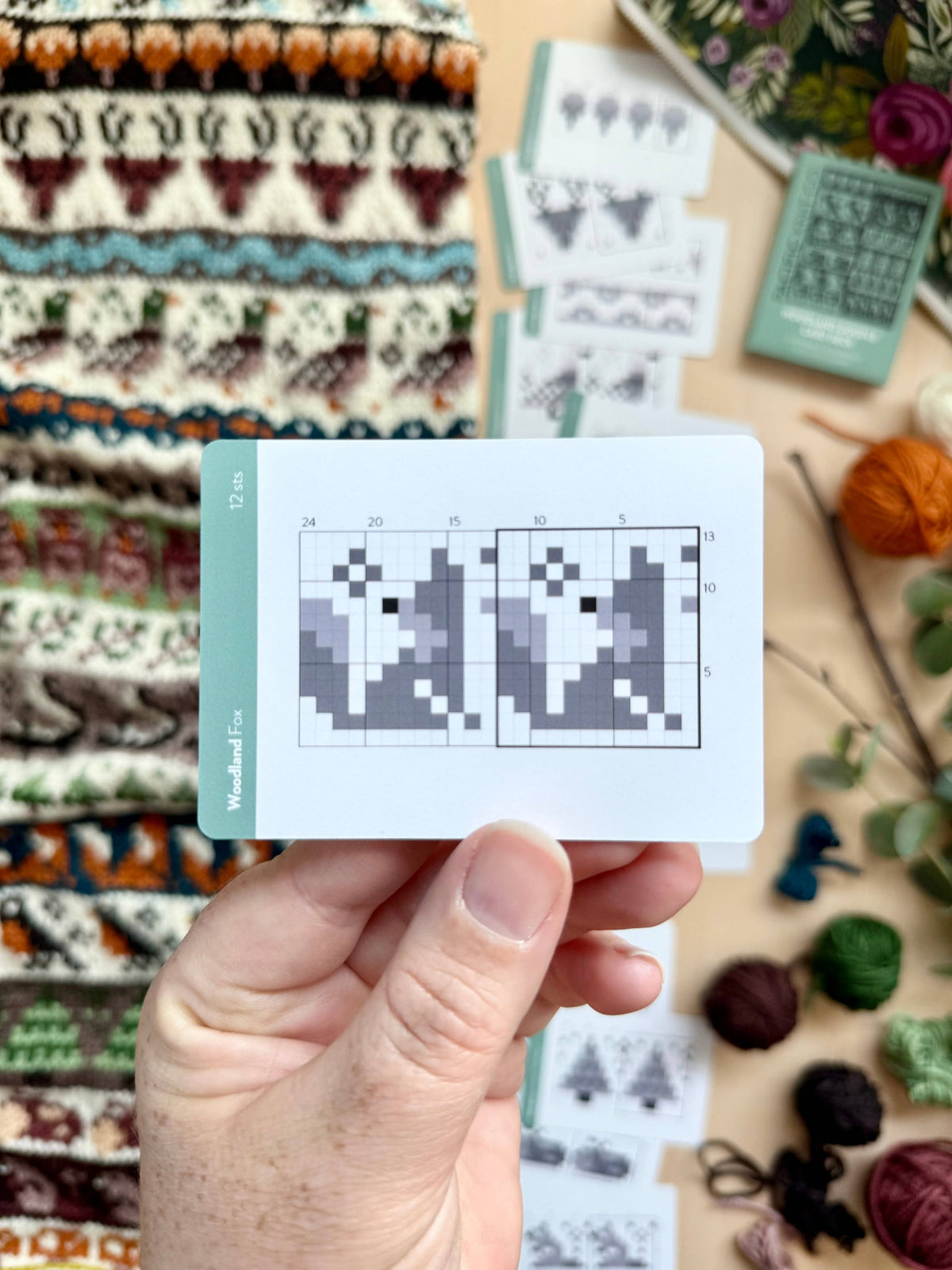 Woodland Doodle Card Deck (Expansion Deck) by Pacific Knit Co