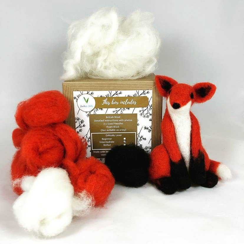 Rusty Fox - Needle Felting Kit: Without Foam