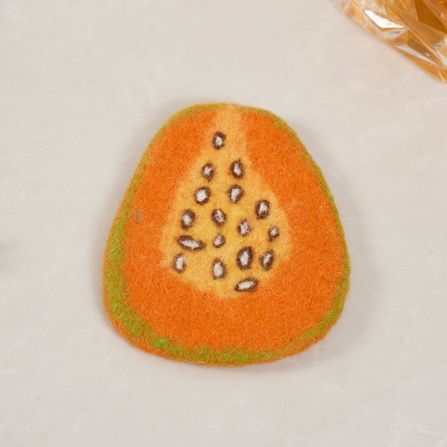 Wool Felt Coastersi: Kiwi