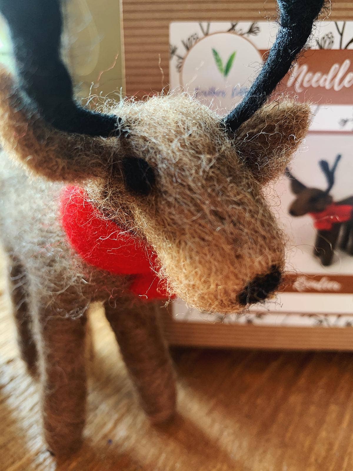 Reindeer - Needle Felting Kit: Without Foam