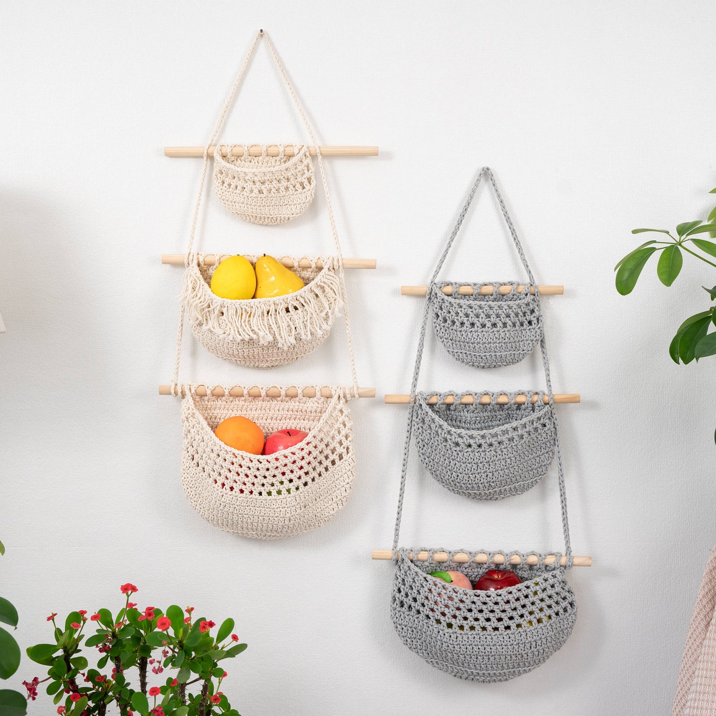 Storage Wall Hanging: Grey