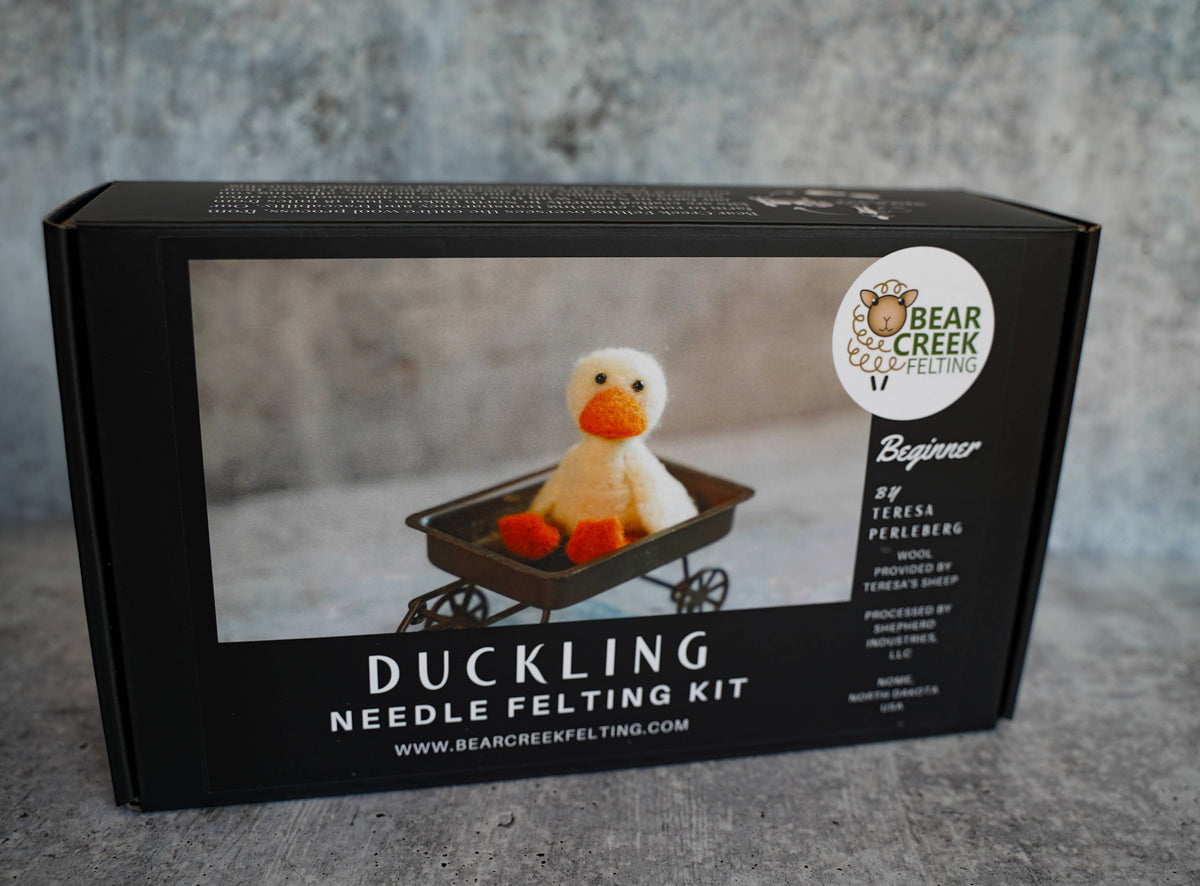 Duck Needle Felting Kit: Complete Kit (everything needed)