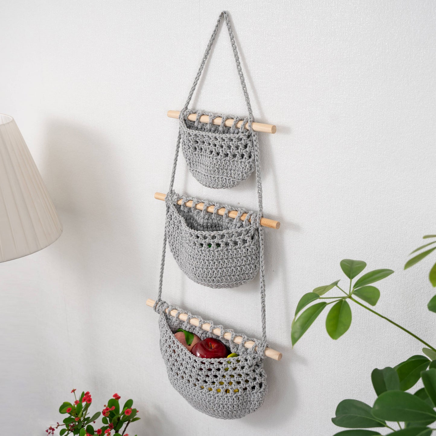 Storage Wall Hanging: Grey