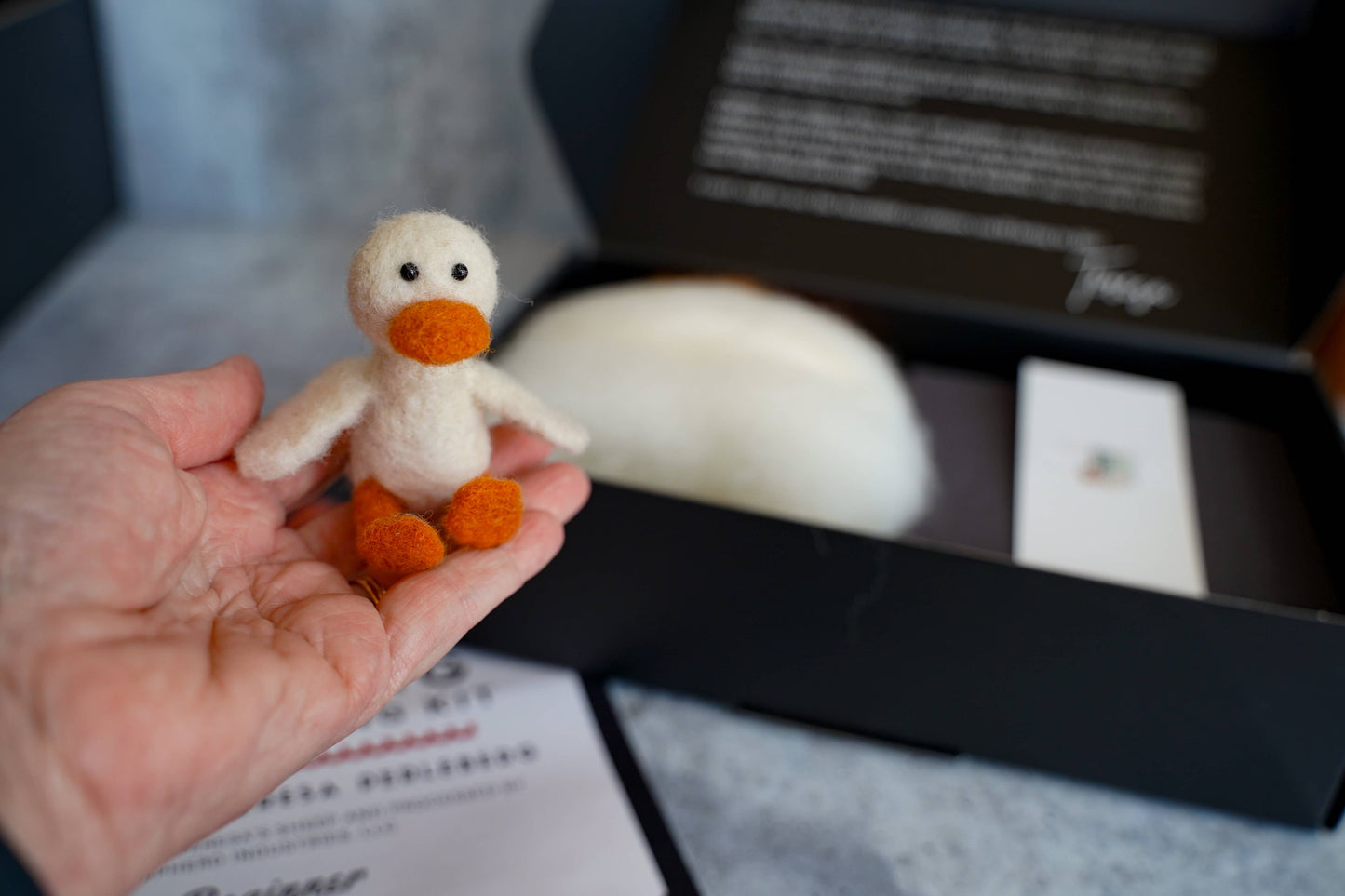 Duck Needle Felting Kit: Complete Kit (everything needed)