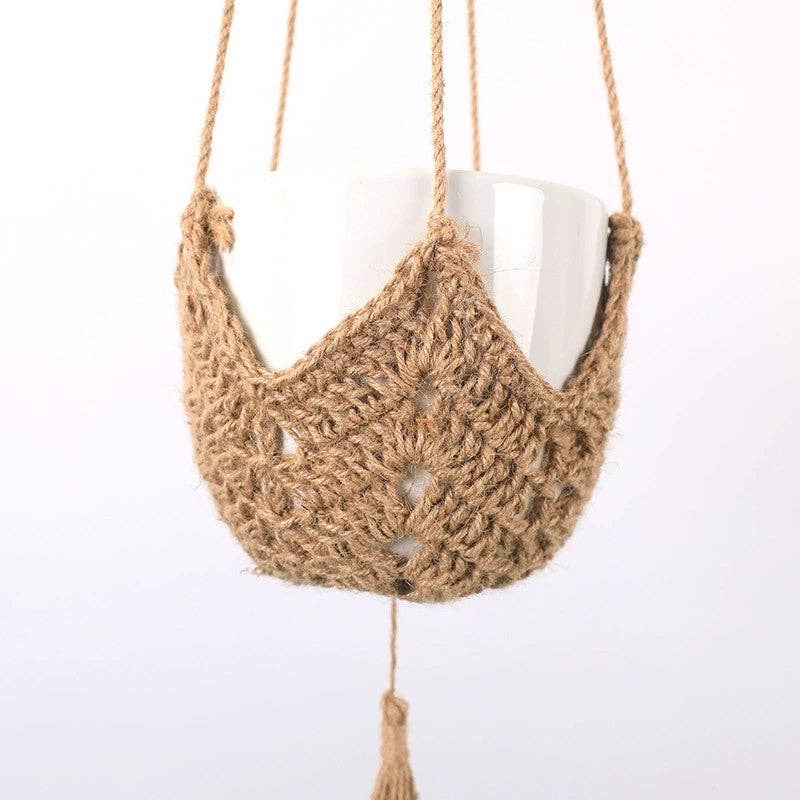Boho Rope Hanging Planter