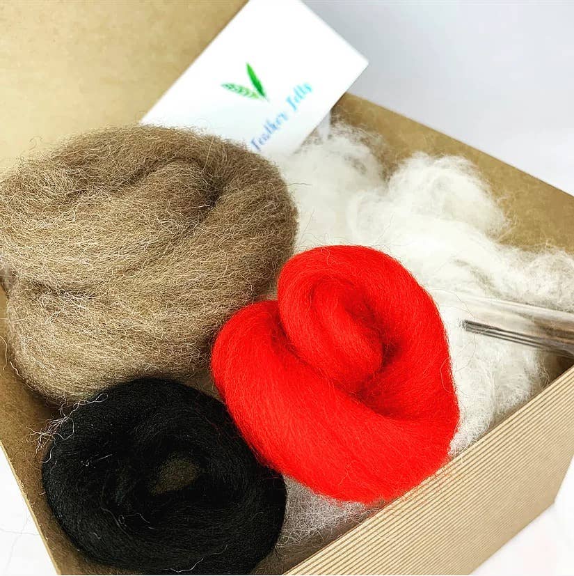 Reindeer - Needle Felting Kit: Without Foam